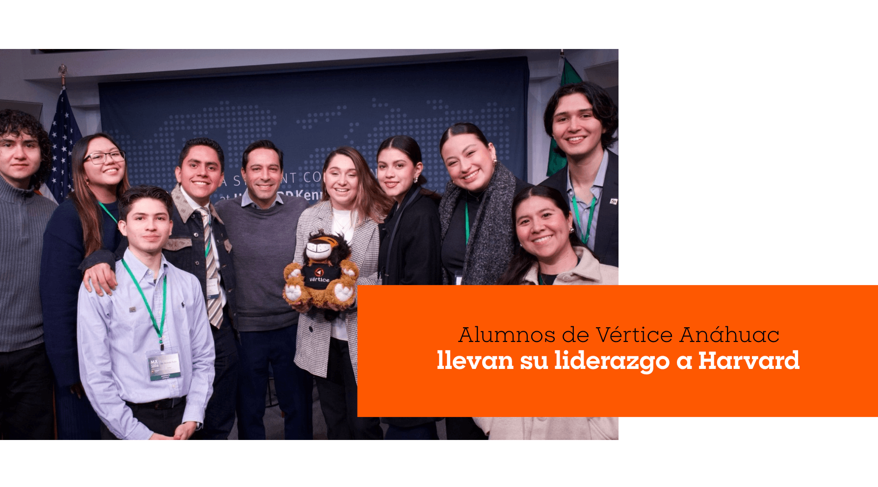 Alumnos de Vértice Anáhuac llevan su liderazgo a Harvard