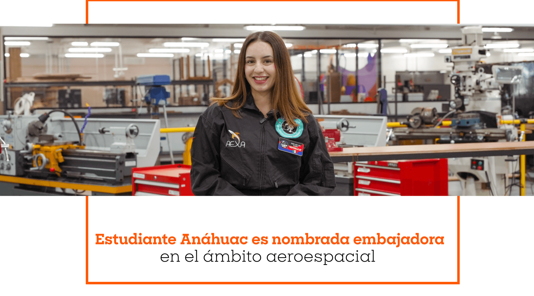 Embajadora de Aplicaciones Extraordinarias Aeroespaciales (AEXA)