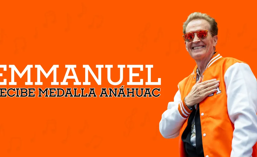 Emmanuel recibe la Medalla Anáhuac por su trayectoria y liderazgo