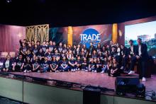 Equipo de alumnos participantes de TRADE.