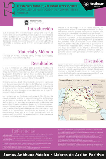 •	El Estado Islámico (EI) y el uso de redes sociales: ¿Cómo llega un joven occidental a convertirse en yihadista?