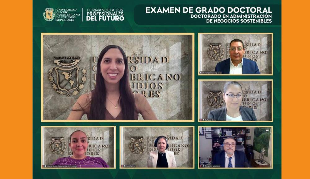 Egresada obtiene mención honorífica en UNICEPES por investigación en sostenibilidad empresarial