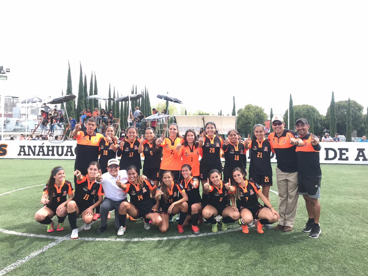Anáhuac Puebla al Nacional de fútbol rápido