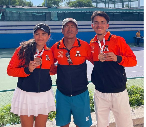 Leones de la Anáhuac Puebla logran el bronce en el Torneo Nacional de Tenis de CONDDE