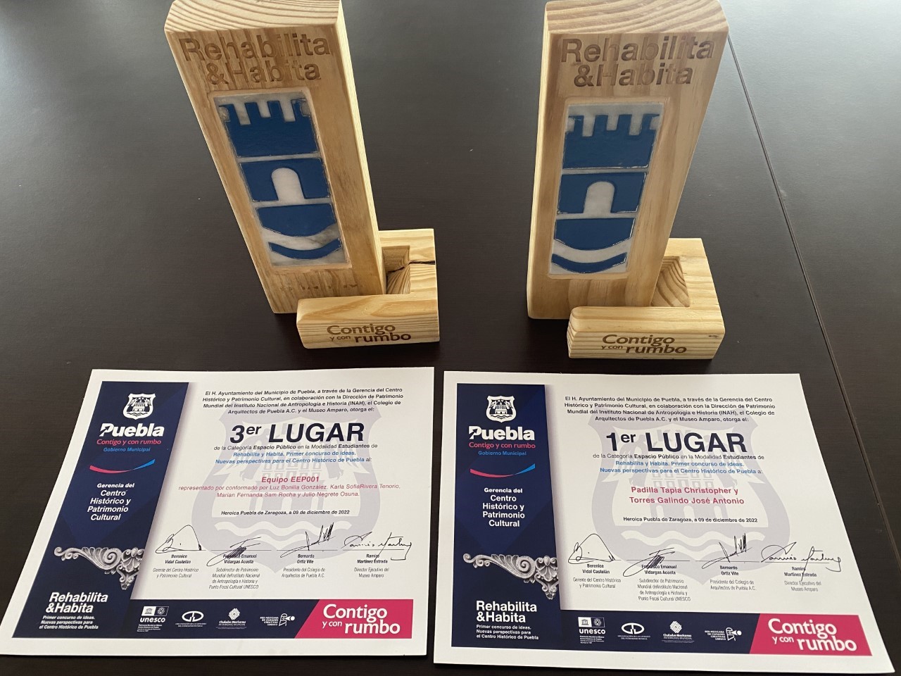 Comunidad universitaria de la Anáhuac Puebla fue galardonada por ideas de mejora del Centro Histórico del Concurso del Ayuntamiento de Puebla