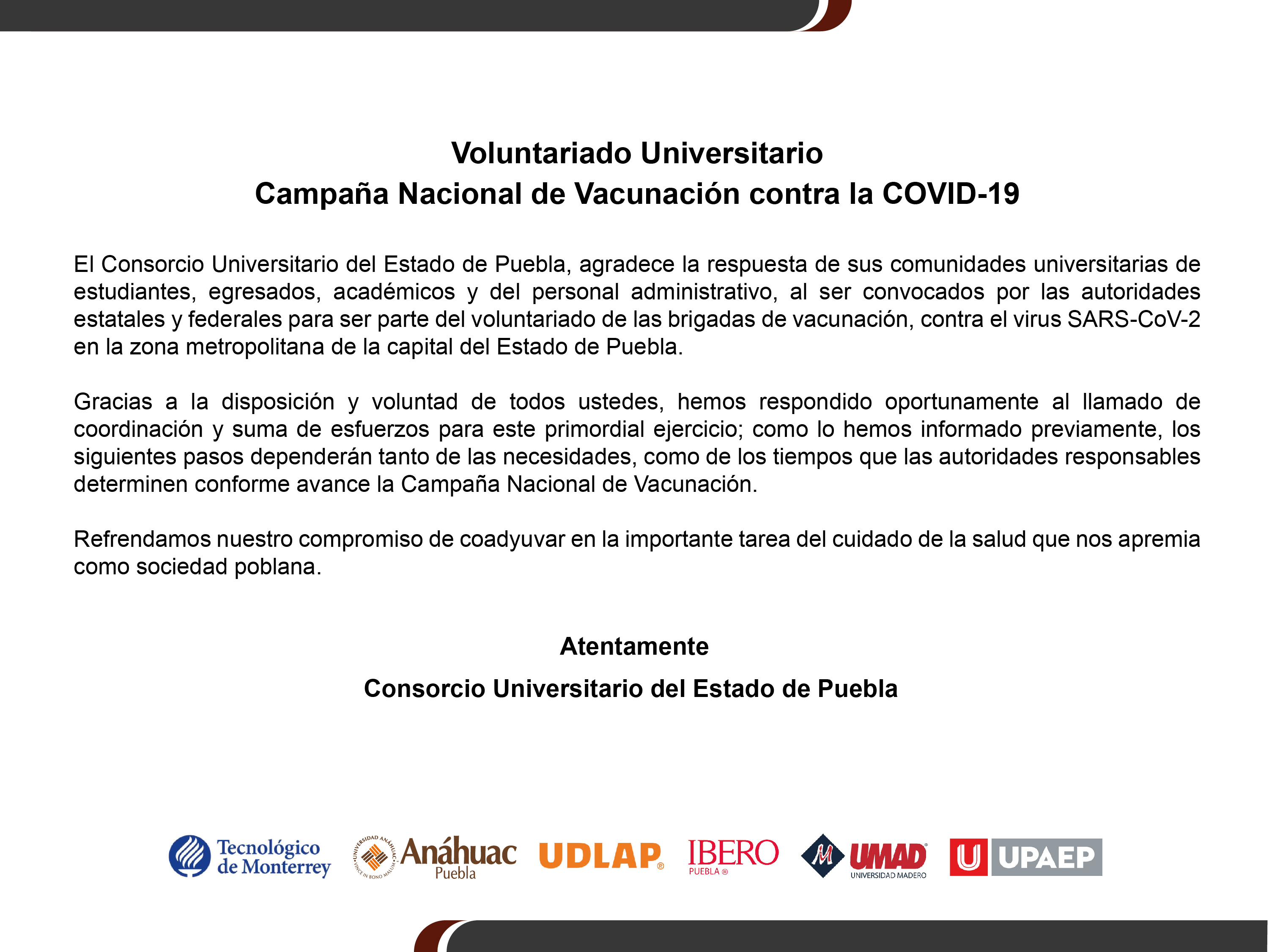 Voluntariado universitario