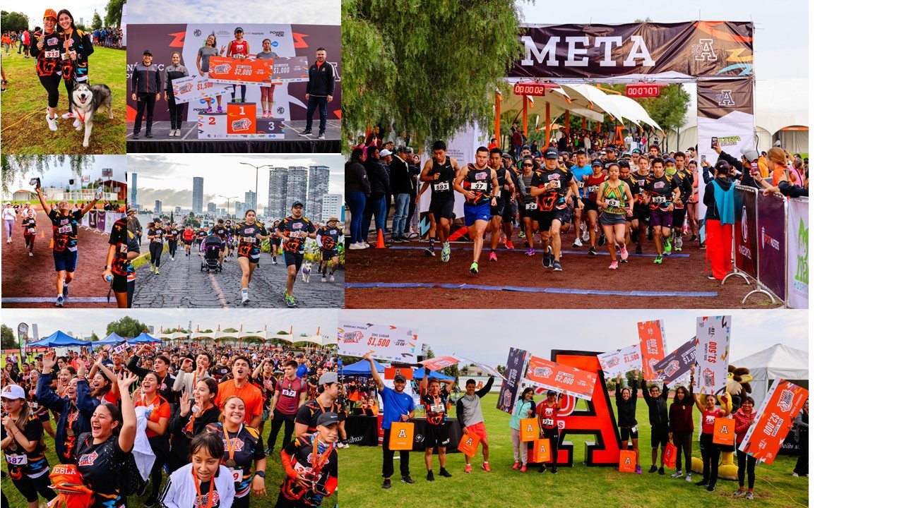 Carrera Leones Anáhuac Puebla 2023 desborda pasión deportiva reuniendo a cientos de familias