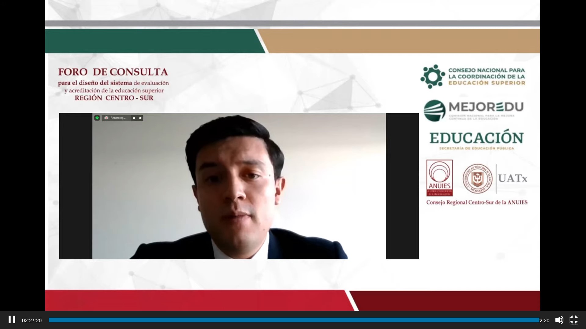 Universidad Anáhuac Puebla participa en la Convocatoria para el Diseño del Sistema de Evaluación y Acreditación de la Educación Superior (SEAES)