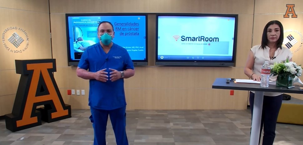 Especialistas brindan curso "Generalidades de la RM en Cáncer de Próstata" en la Anáhuac Puebla