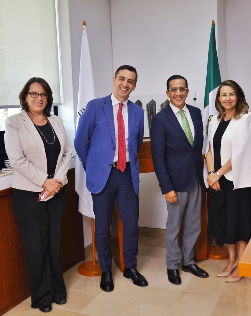 Visita Dr. Aniello Merone de Universidad Europea di Roma en la Anáhuac
