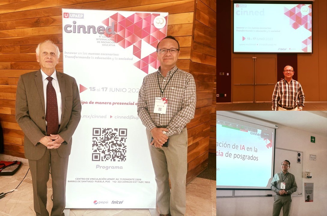 Coordinador de la Anáhuac Puebla destaca su participación en el Congreso Internacional de Innovación Educativa CINNED 2023