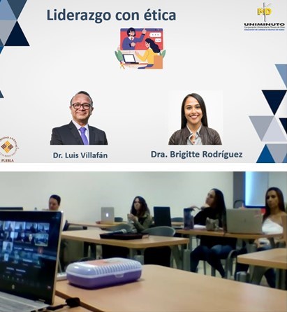 Uniminuto y Anáhuac Puebla imparten curso internacional sobre Liderazgo Ético en Educación