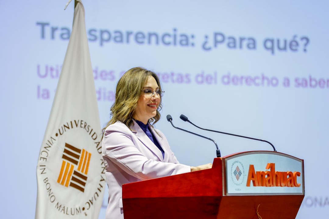Transparencia: ¿Para qué? por la la Presidenta Comisionada del INAI, Blanca Lilia Ibarra Cadena