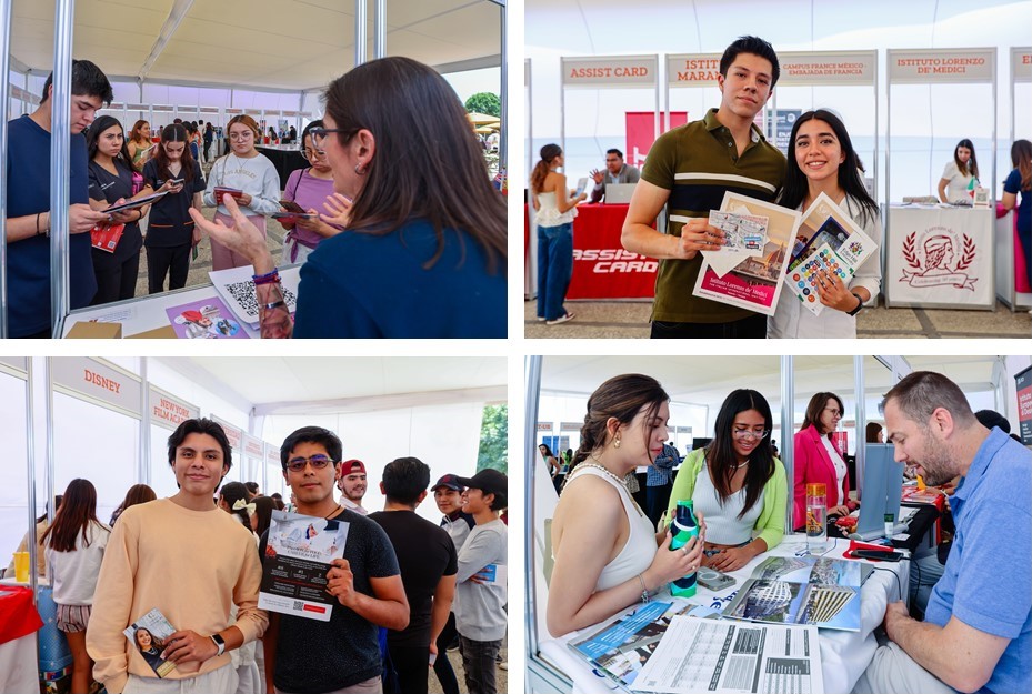 Anáhuac celebra con gran éxito su Feria de Programas Internacionales