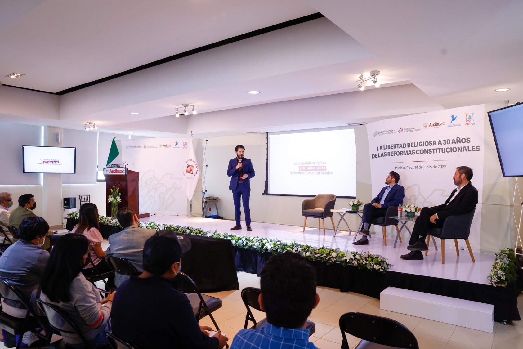 Se realiza Foro "La Libertad Religiosa a 30 años de las Reformas Constitucionales" en la Anáhuac Puebla