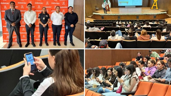 Jóvenes estudiantes se capacitan para promover la seguridad ciudadana