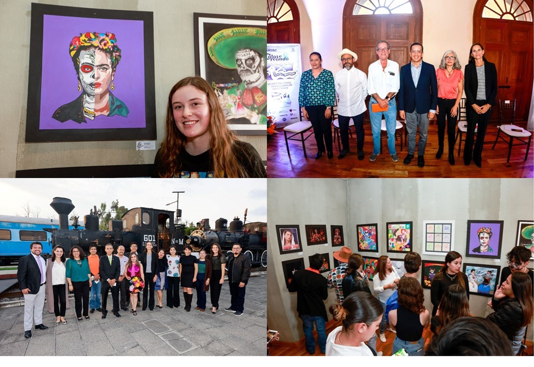 “Calavereando con la gráfica mexicana” de la Anáhuac Puebla destaca la creatividad y talento de jóvenes estudiantes