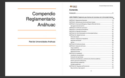 Compendio Reglamentario Anáhuac
