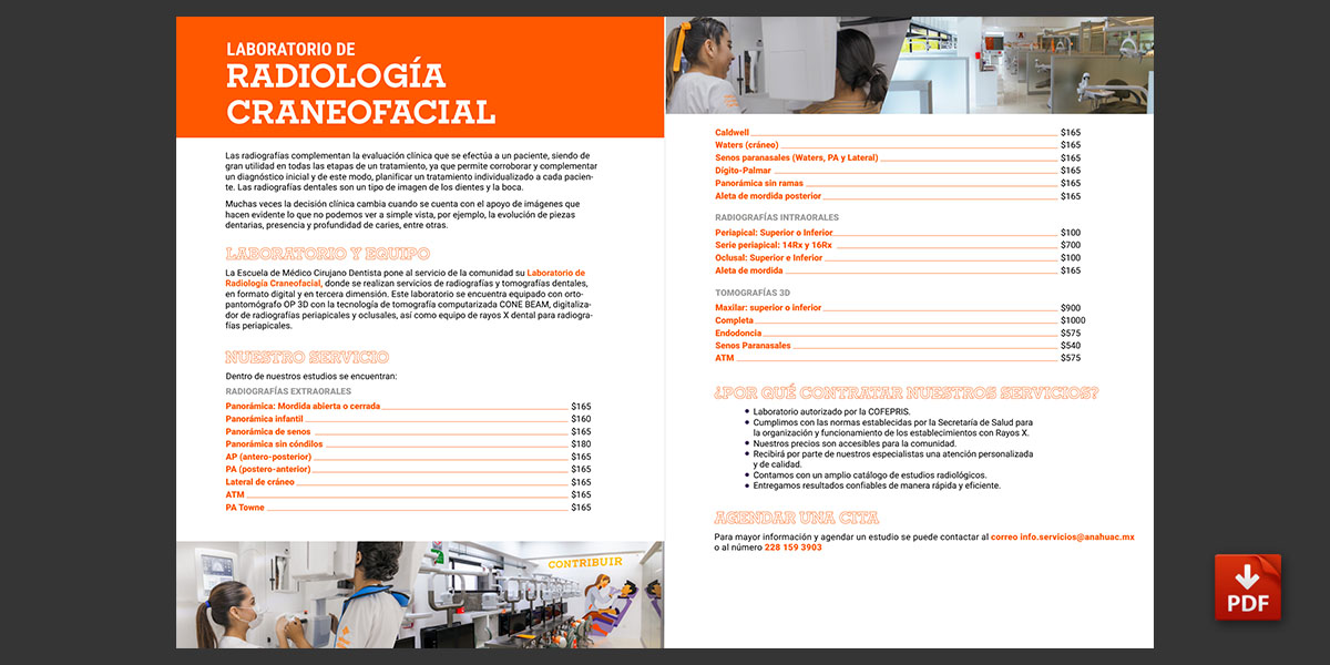 Catálogo de Radiología Craneofacial