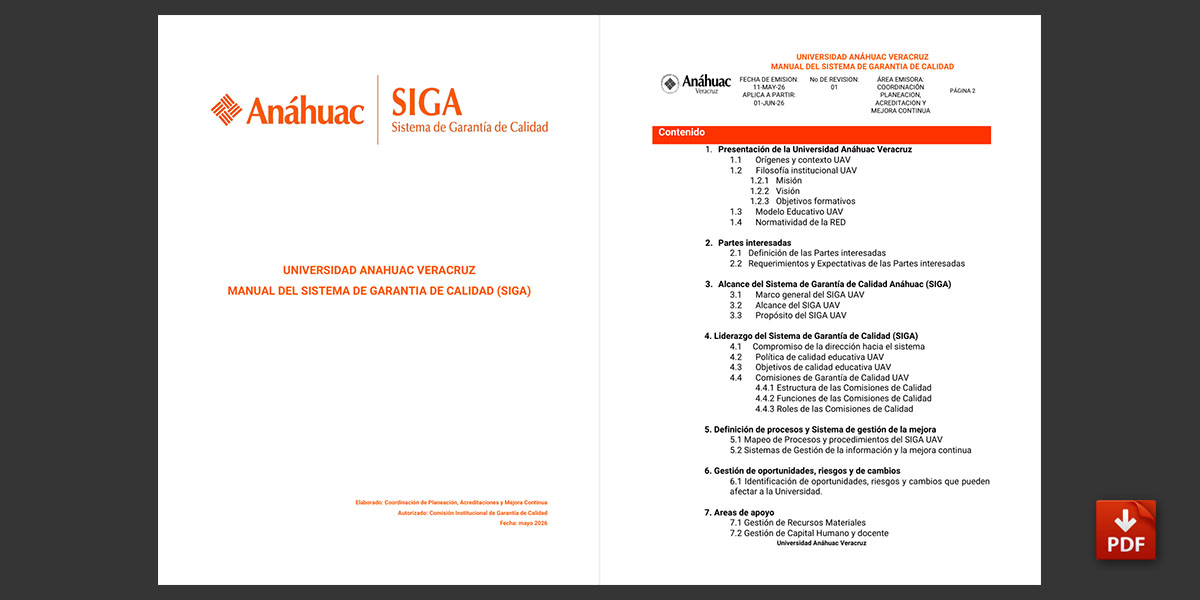 Manual del Sistema de Garantía de Calidad (SIGA)