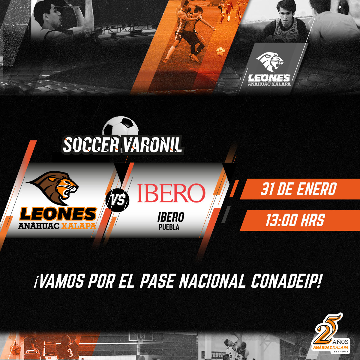 Fútbol Soccer Varonil: UAX vs Ibero Puebla Fútbol Soccer Varonil: UAX vs Ibero Puebla