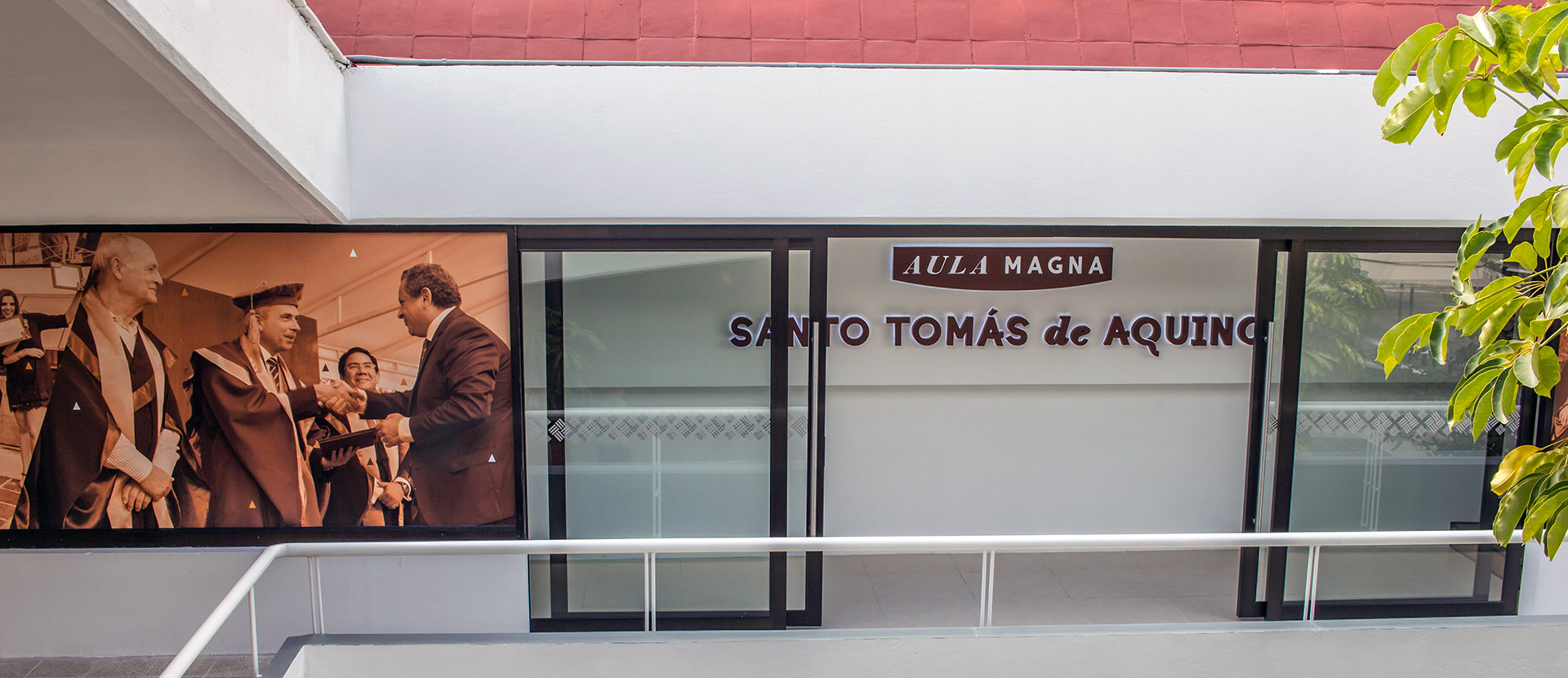 Inauguración del Aula Magna Santo Tomás de Aquino