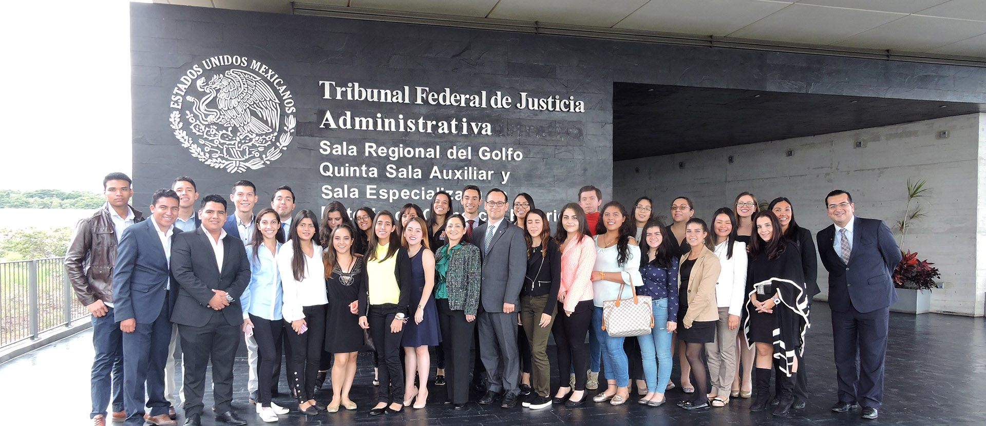 Las Escuelas de Negocios Internacionales y Derecho visitan el TFJA