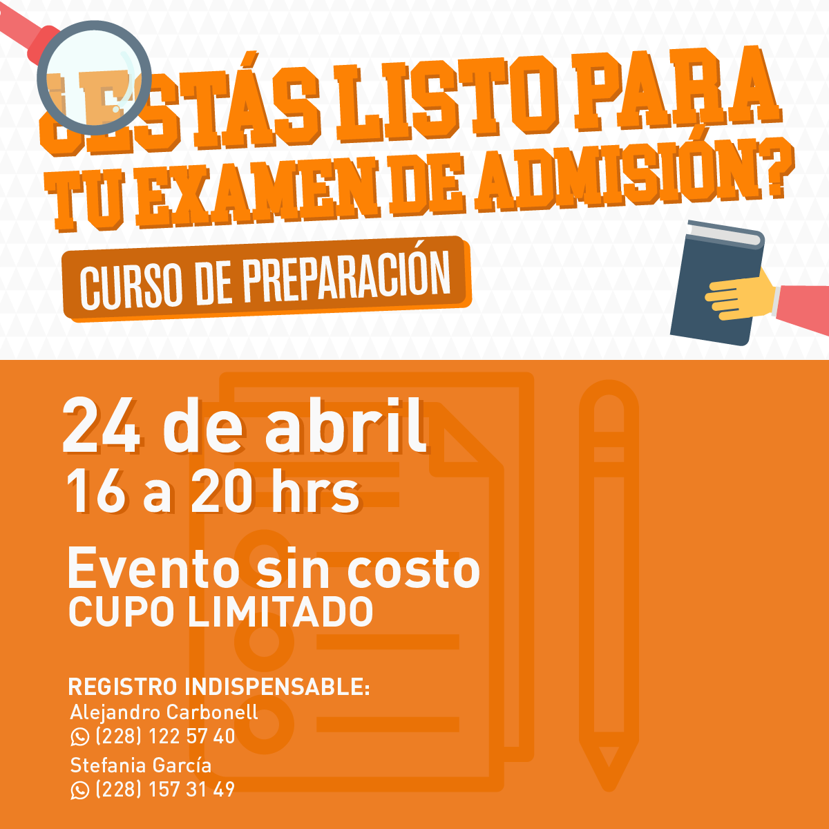 Curso de Preparación para el Examen de Admisión Curso de Preparación para el Examen de Admisión