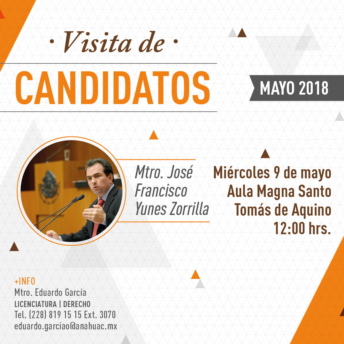 Visita de Candidatos: Elecciones 2018 Visita de Candidatos: Elecciones 2018