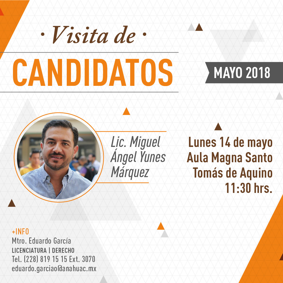 Visita de Candidatos: Elecciones 2018 Visita de Candidatos: Elecciones 2018