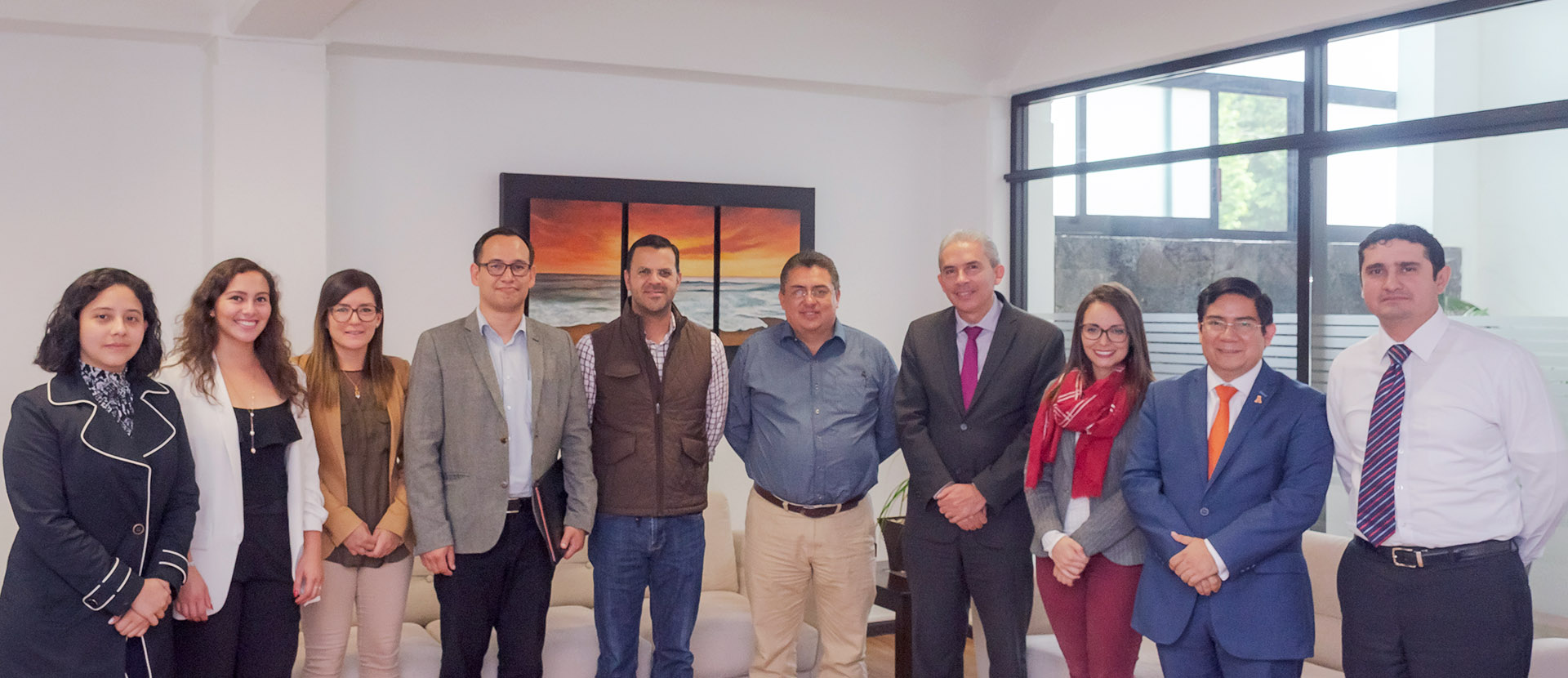 Visita de Juan Nicolás Callejas Roldán