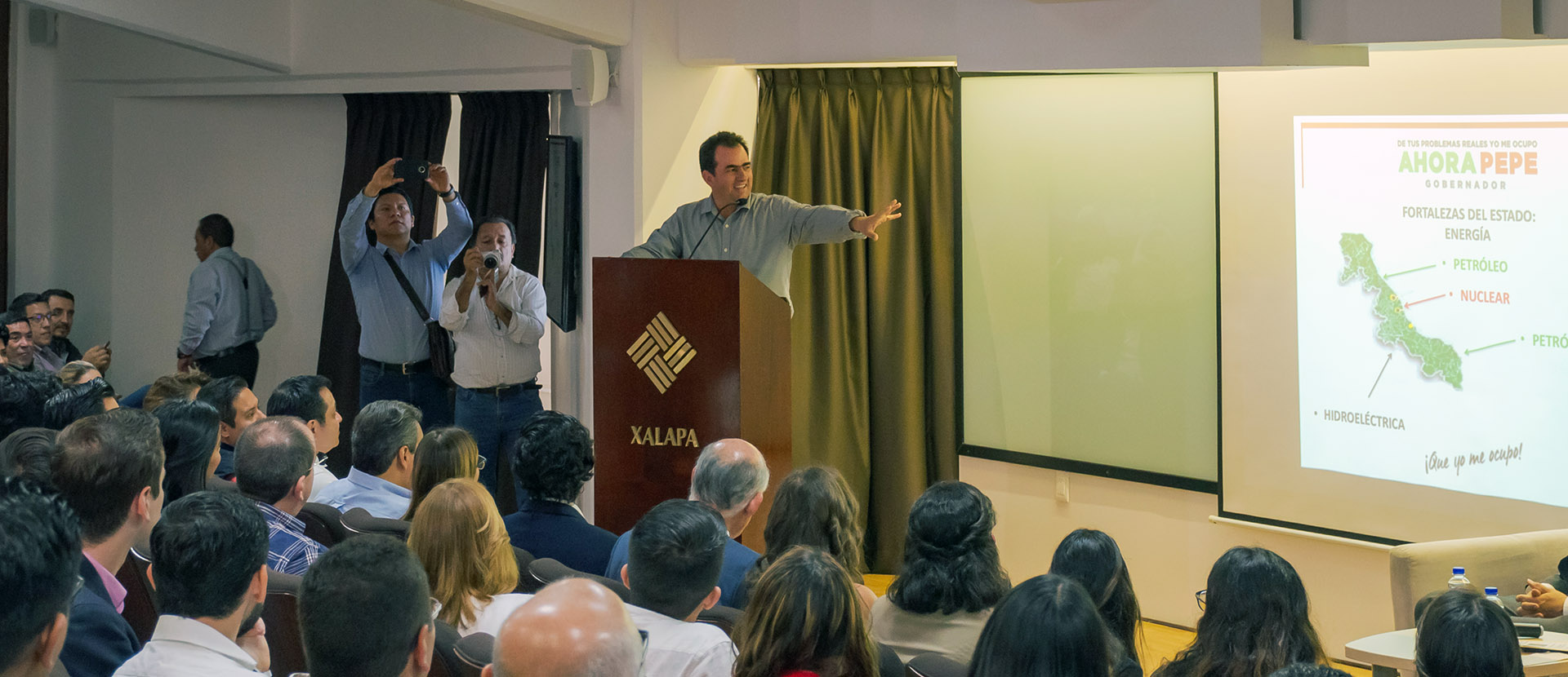 Visita del Mtro. José Francisco Yunes