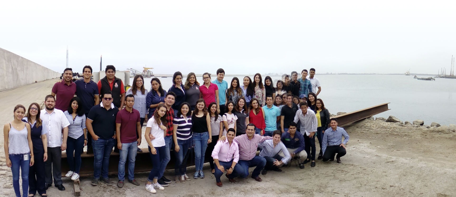 Visita de Negocios Internacionales a la ampliación del Puerto de Veracruz