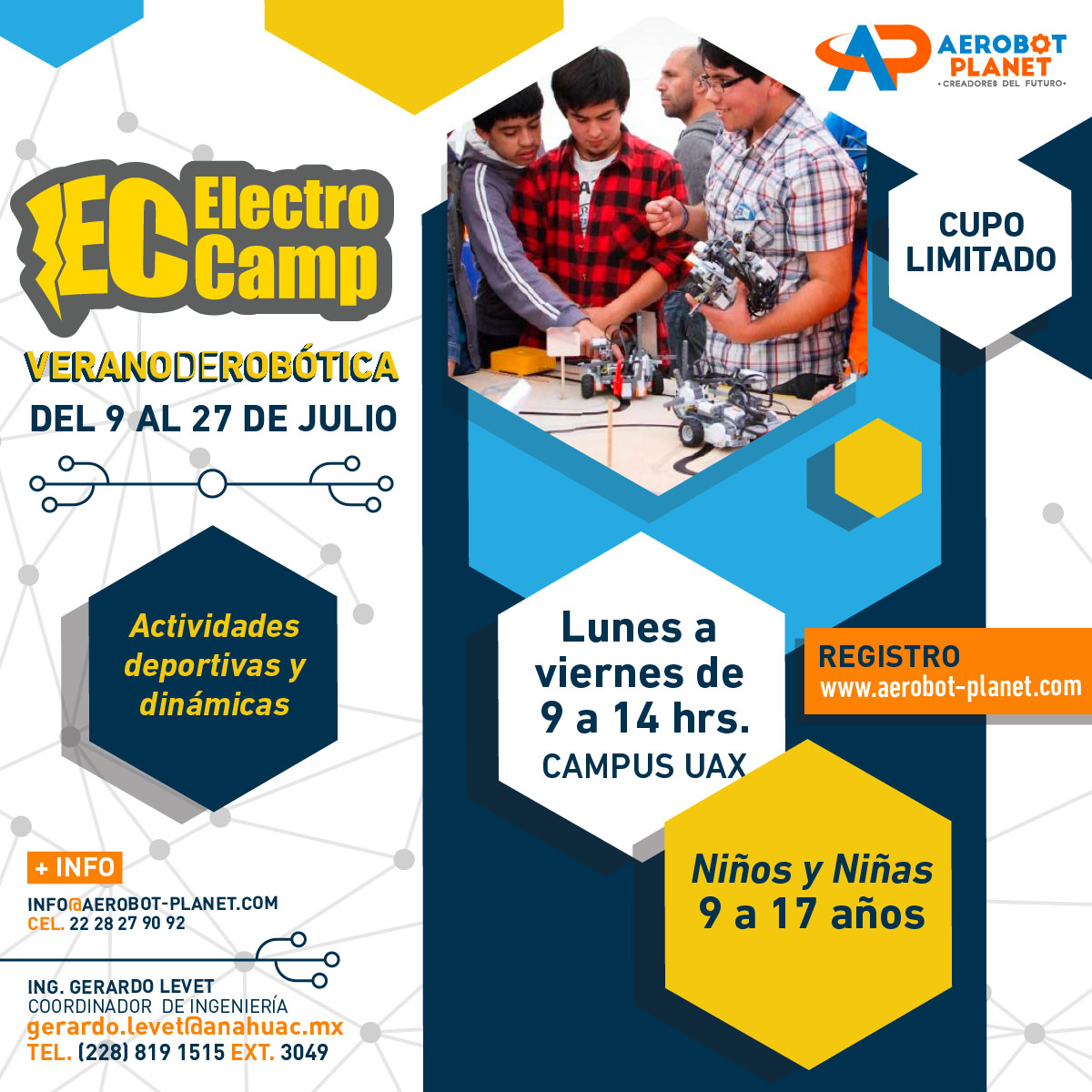 Electro Camp: Verano de Robótica Electro Camp: Verano de Robótica