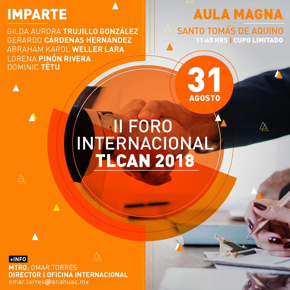 II Foro Internacional TLCAN 2018 II Foro Internacional TLCAN 2018