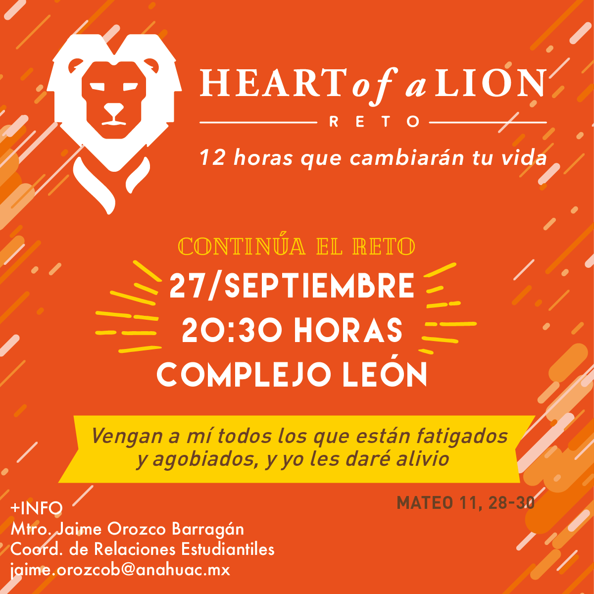 Reto Heart of a Lion: Novena Actividad Reto Heart of a Lion: Novena Actividad