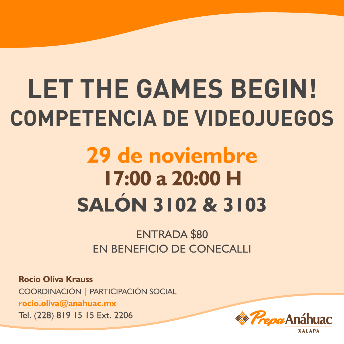 Cerrar vista en pantalla completa Let The Games Begin!