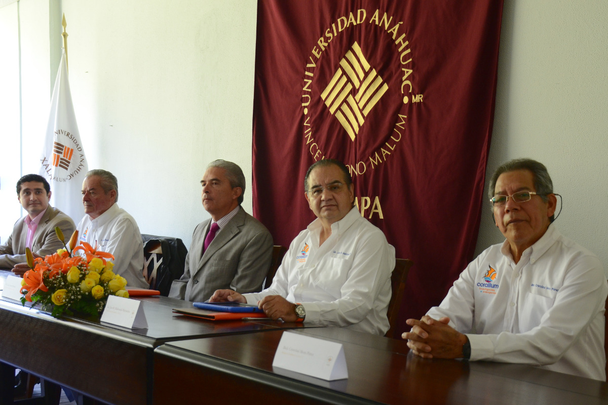 1 / 4 - Corallium y Anáhuac firman convenio en pro del Desarrollo Sustentable 1 / 4 - Corallium y Anáhuac firman convenio en pro del Desarrollo Sustentable