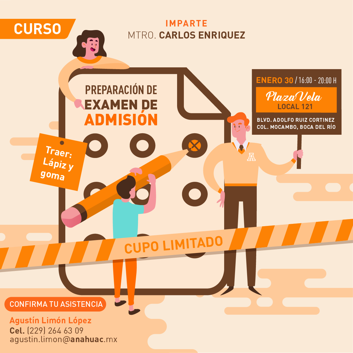 Preparación para Examen de Admisión: Boca del Río Preparación para Examen de Admisión: Boca del Río