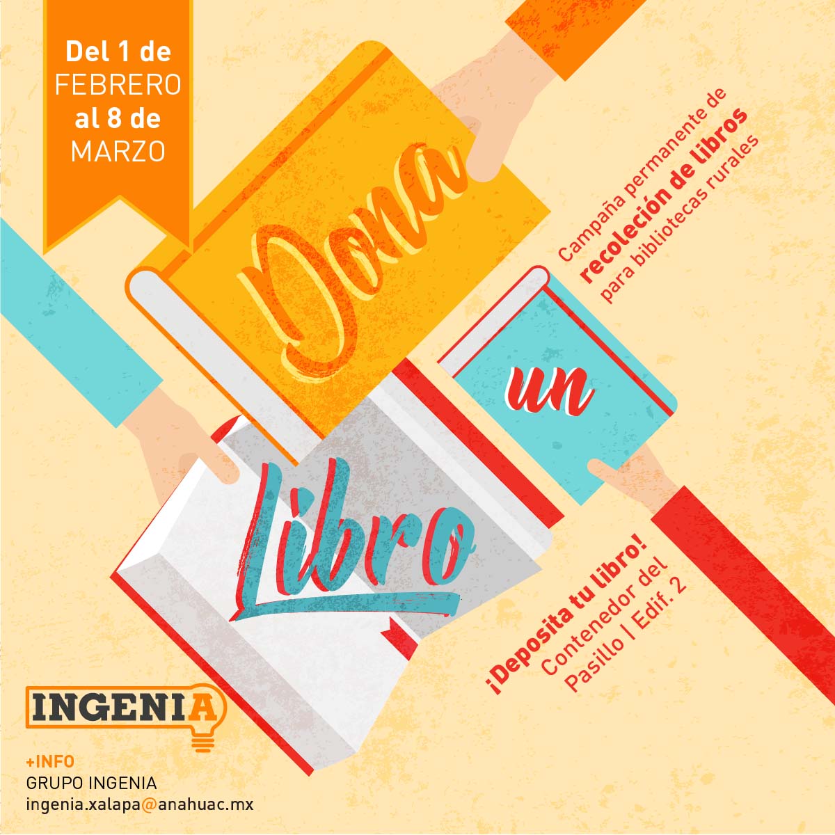 Campaña Dona un Libro Campaña Dona un Libro