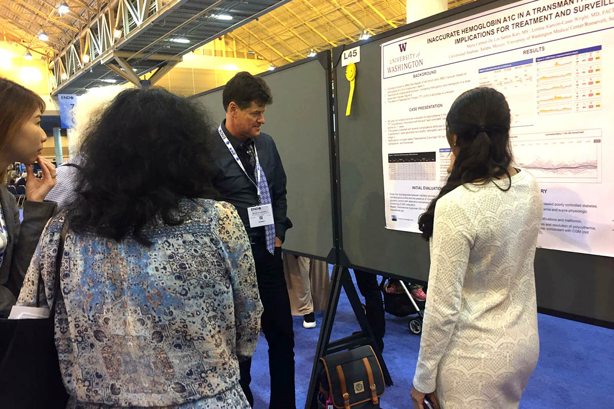 2 / 4 - Alumna de Medicina nos representa en Congreso de Endocrinología en New Orleans, Estados