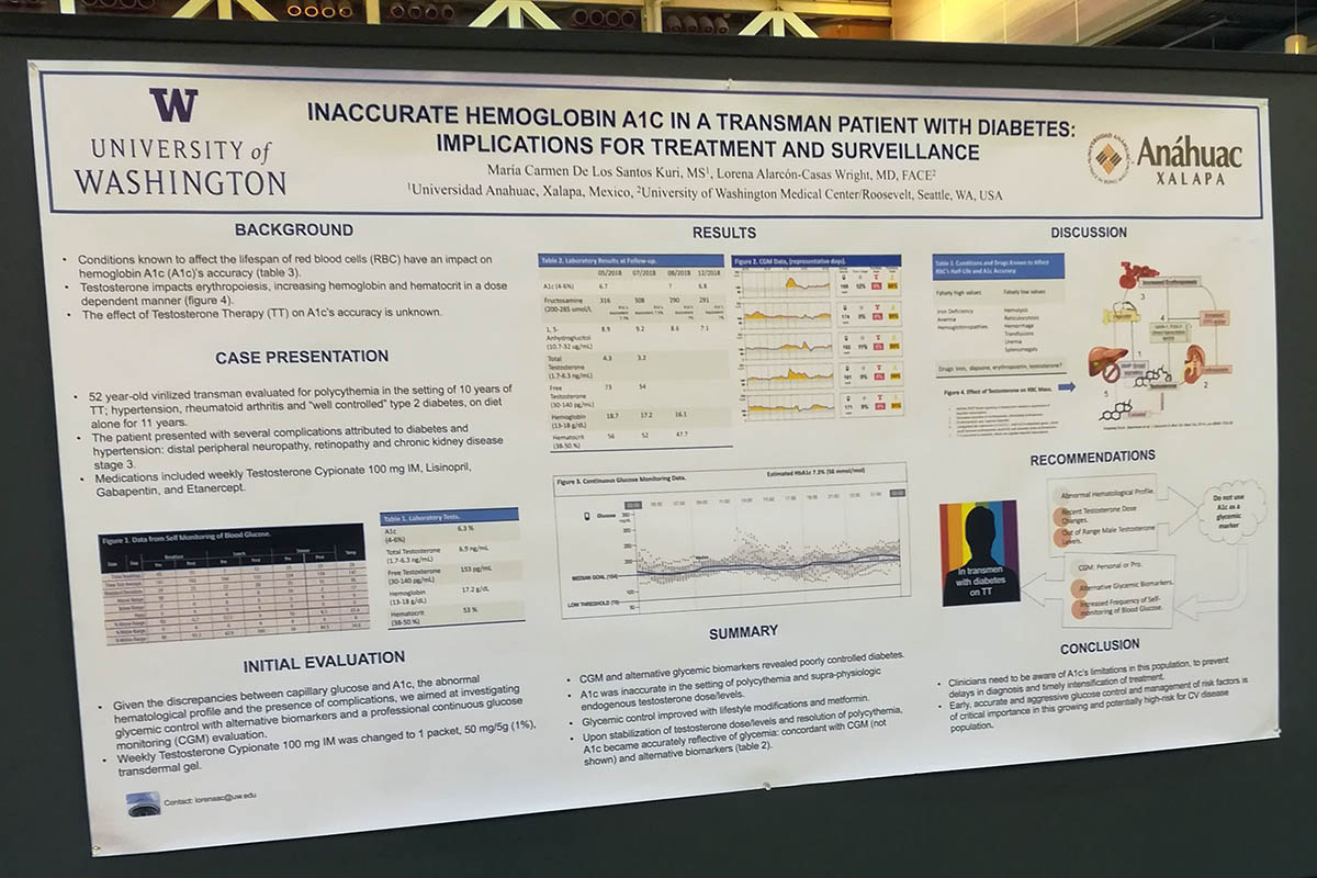 4 / 4 - Alumna de Medicina nos representa en Congreso de Endocrinología en New Orleans, Estados