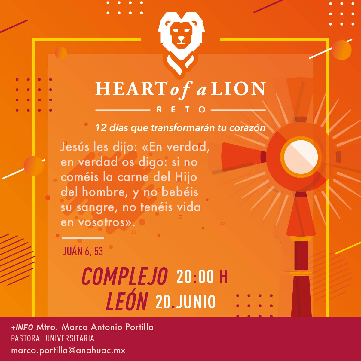 Reto Heart of a Lion: Sexta Actividad Reto Heart of a Lion: Sexta Actividad
