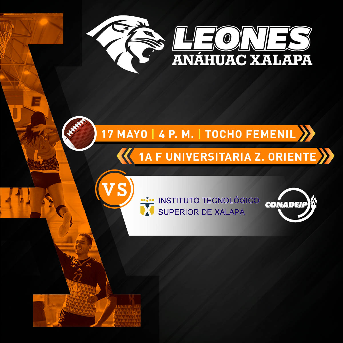 Tocho Femenil Liga CONADEIP 1A Fuerza Universitaria: Leonas vs ITSX Tocho Femenil Liga CONADEIP 1A Fuerza Universitaria: Leonas vs ITSX