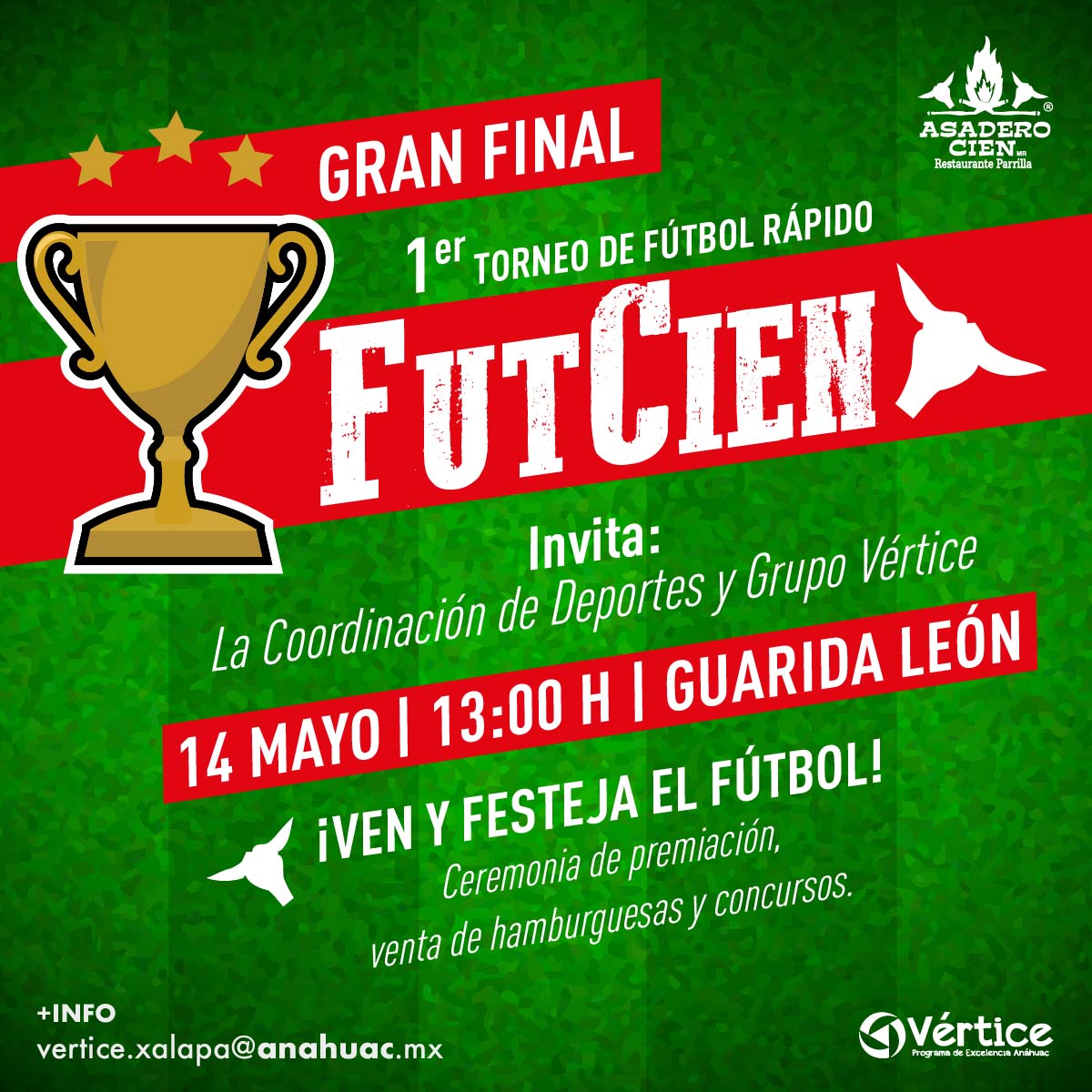 Gran Final del 1er Torneo de Fútbol Rápido FUT-CIEN Gran Final del 1er Torneo de Fútbol Rápido FUT-CIEN