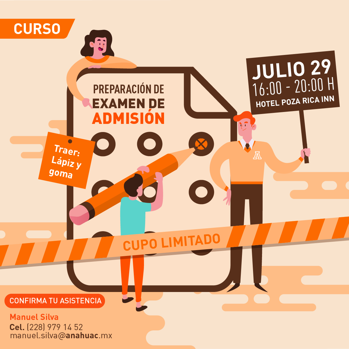 Curso de Preparación para el Examen de Admisión: Poza Rica Curso de Preparación para el Examen de Admisión: Poza Rica