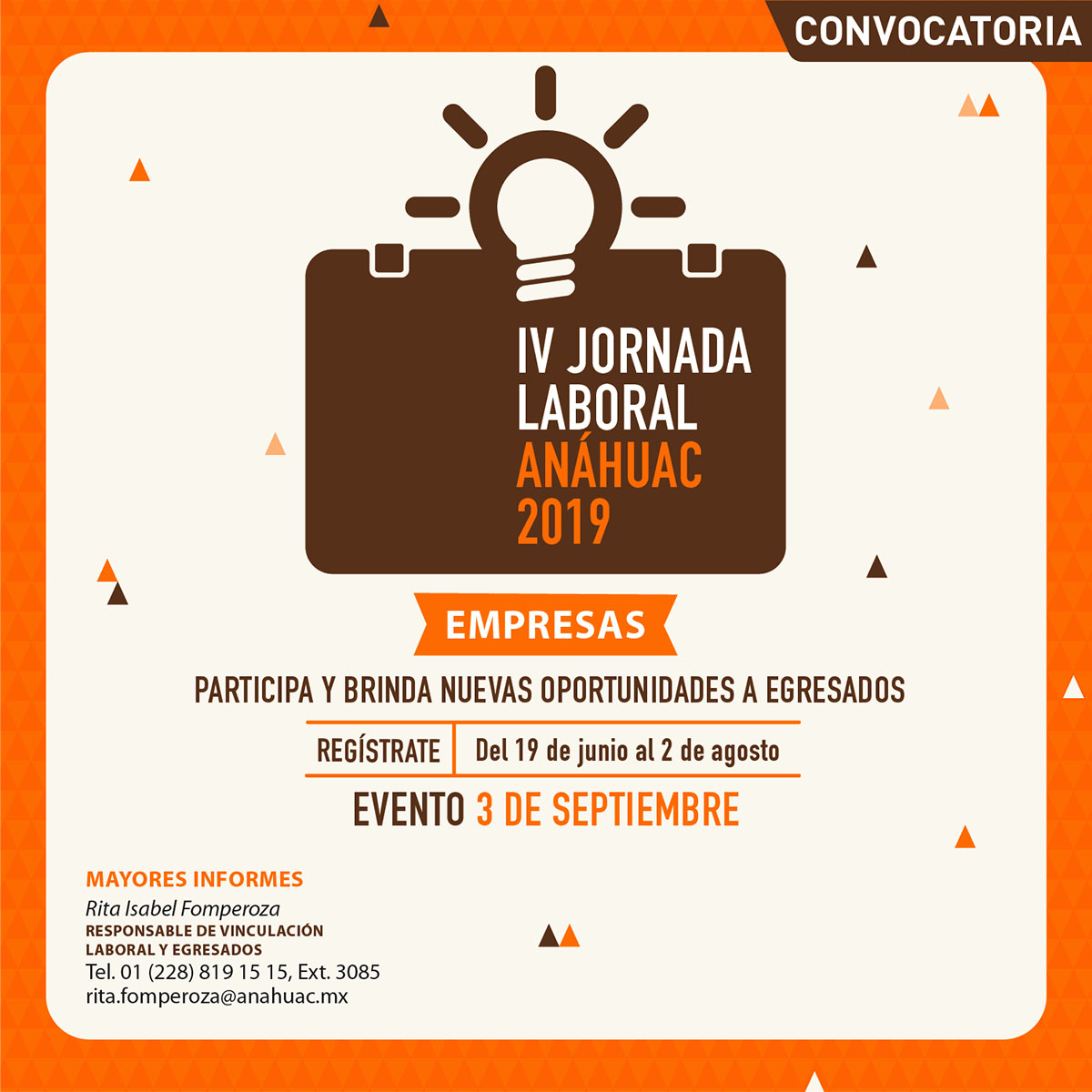IV Jornada Laboral Anáhuac 2019: Empresas IV Jornada Laboral Anáhuac 2019: Empresas