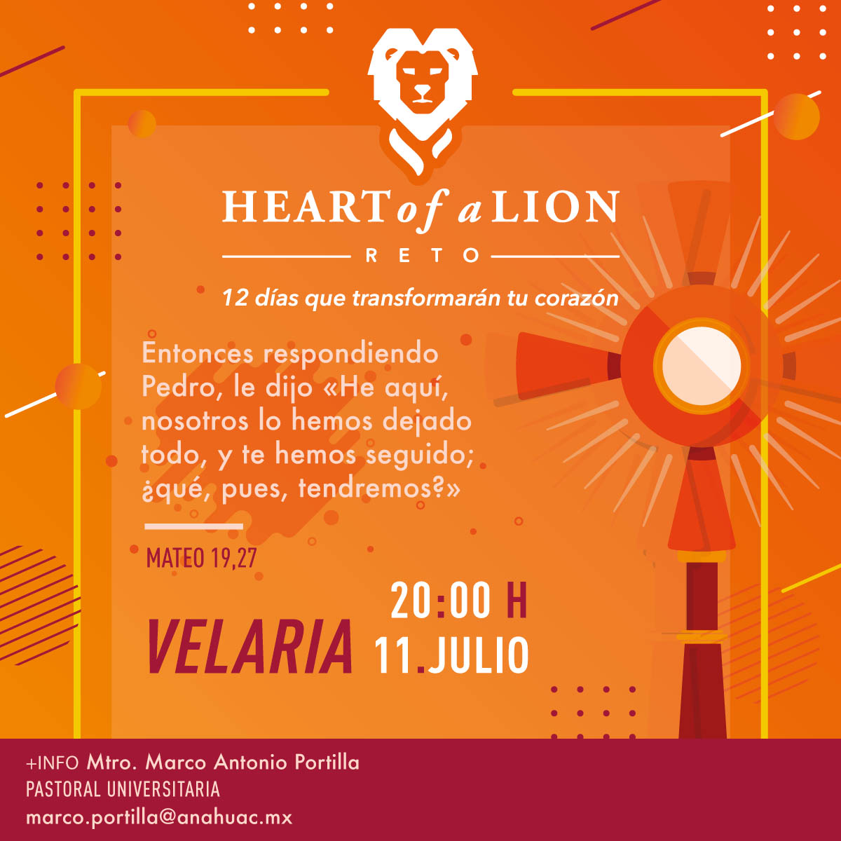 Reto Heart of a Lion: Séptima Actividad Reto Heart of a Lion: Séptima Actividad
