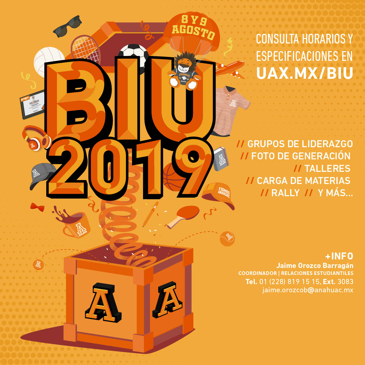Bienvenida Integral Universitaria 2019 Bienvenida Integral Universitaria 2019