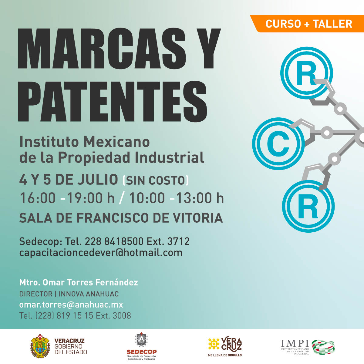 Curso Taller de Marcas y Patentes Curso Taller de Marcas y Patentes